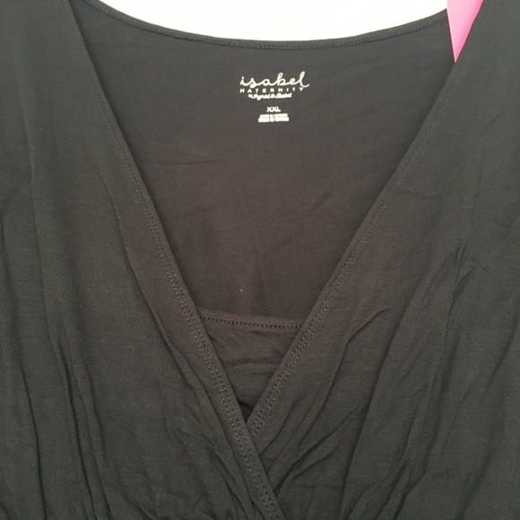Ingrid and Isabel maternity black top - Picture 7 of 10